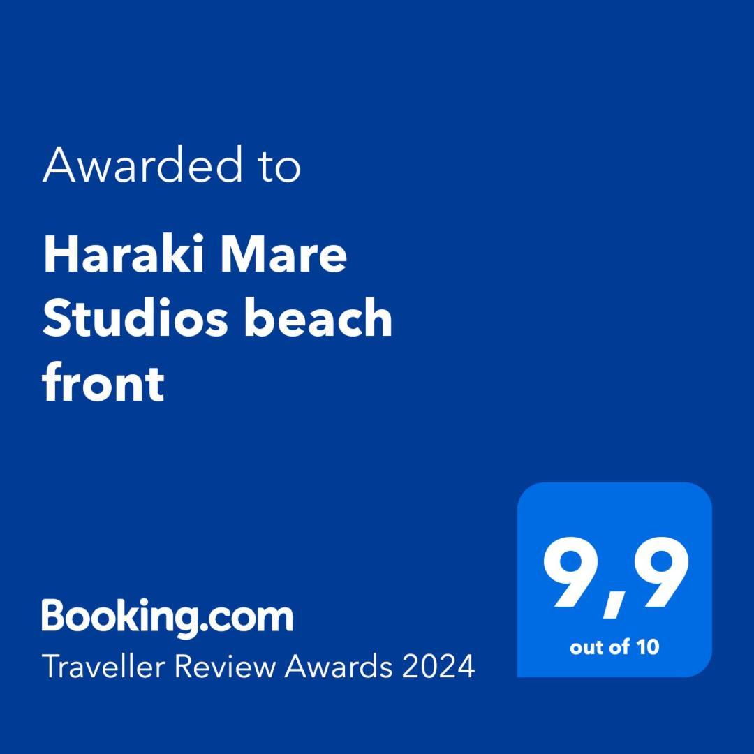 Haraki Mare Studios Beach Front Exterior foto
